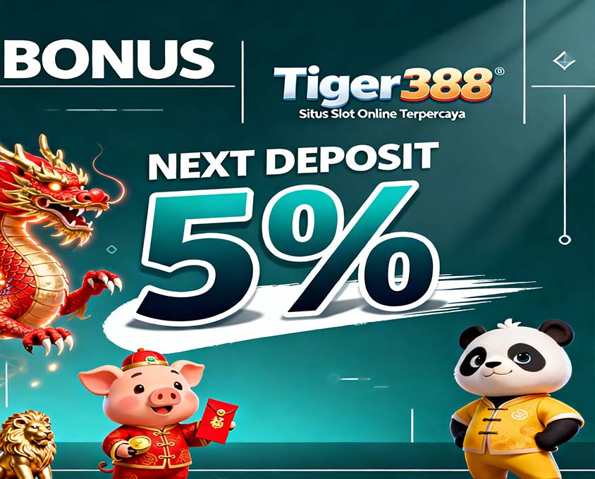 Tiger388 Slot BNI Online Terbaik Bonus Member Baru